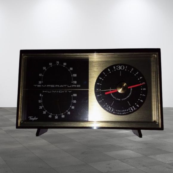 Vintage Taylor Instrumental Companies Desktop Weather Station - Picture 1 of 15